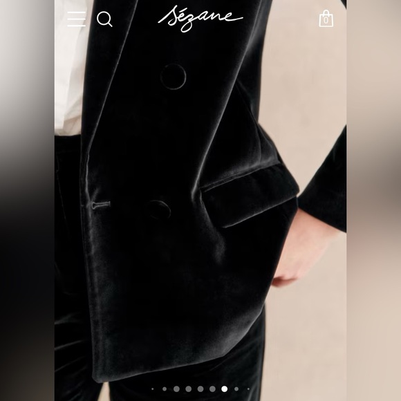 NWT Sezane Christie jacket size 6 - Picture 3 of 8